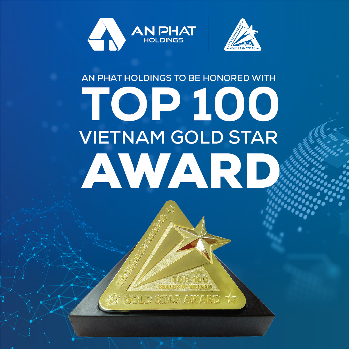 An Phat Holdings to be honored with Vietnam Gold Star Award