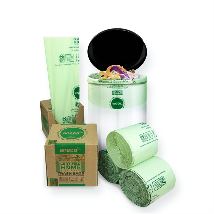 AnEco 100% compostable garbage bag