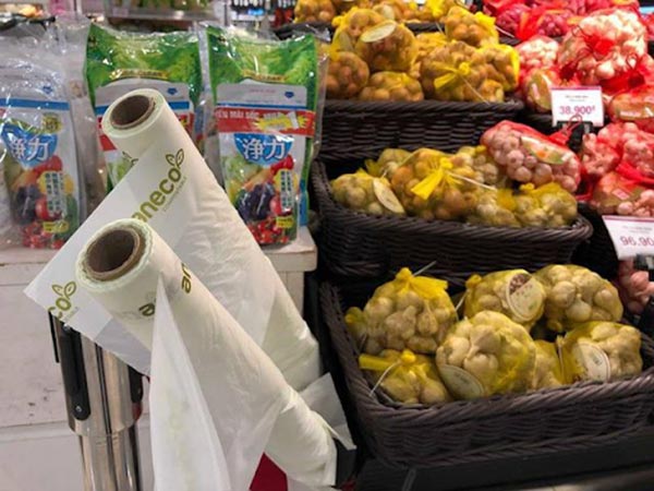Các sản phẩm túi AnEco xuất hiện nhiều tại các hệ thống siêu thị trên toàn quốc